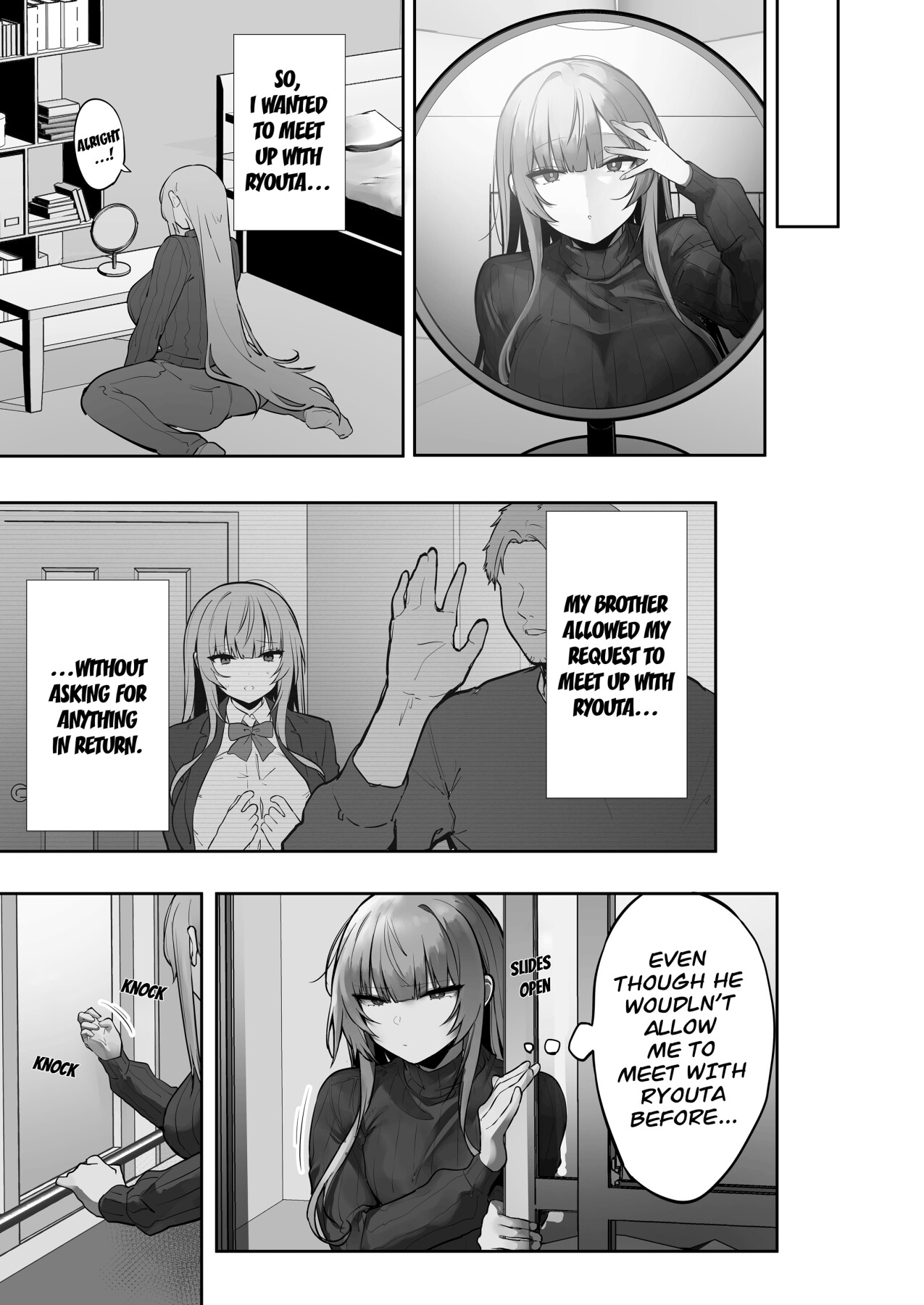 Hentai Manga Comic-Tsubaki falls into depravity after being cuckolded by her brother-in-law-Read-42